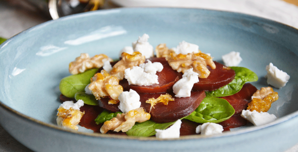 Rote Bete Salat mit Ziegenfrischkäse | Kochen mit Horst