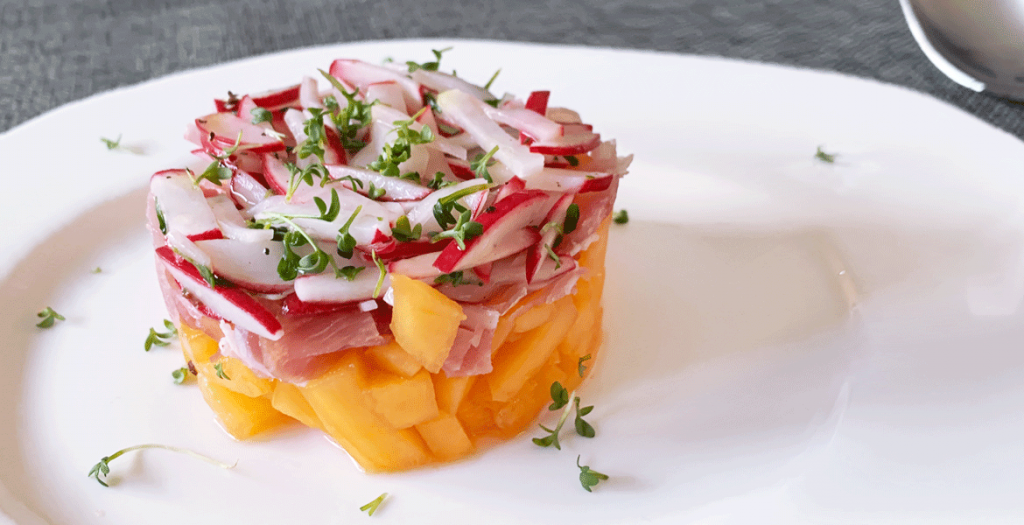 Melonen-Schinken-Tatar | Kochen mit Horst | Sommerliche Vorspeise